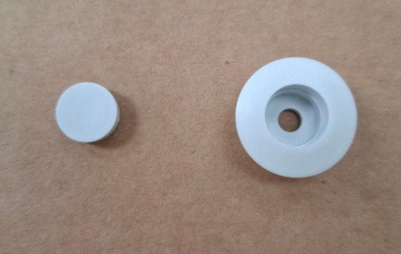 bevestiging bumper wit diameter 13