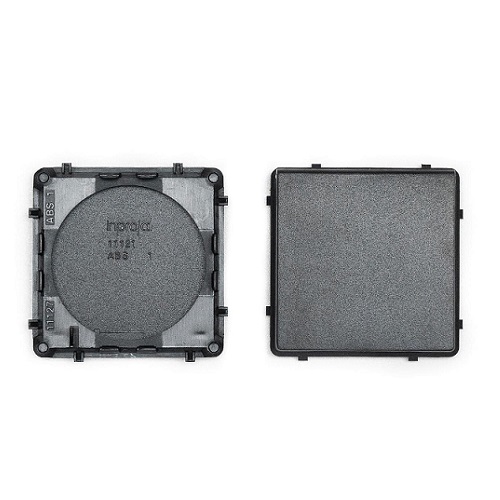 Pilote socket cover, black/G20 000