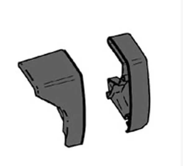Thule eindkap lead rail lh + rh 5200 anthr