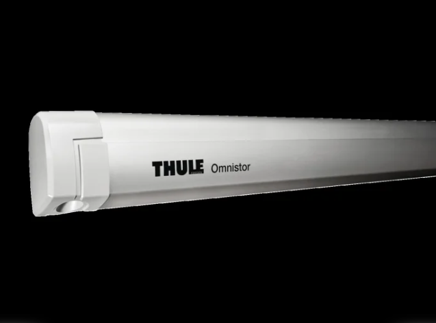 Thule 5200 wandluifel, 5 m, 31 Myst Grey, Box White Omnistor
