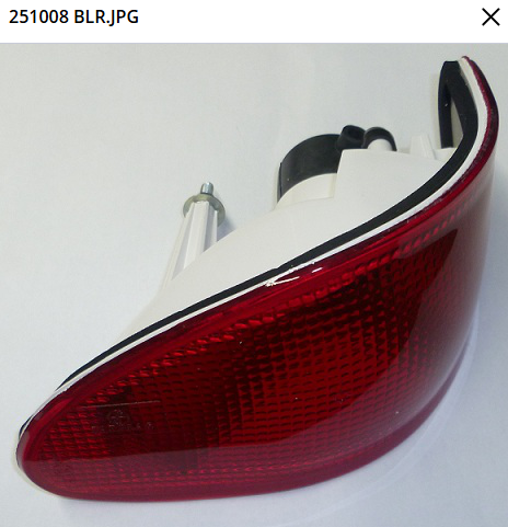 Stoplicht rechts concorde vanaf model 2003
