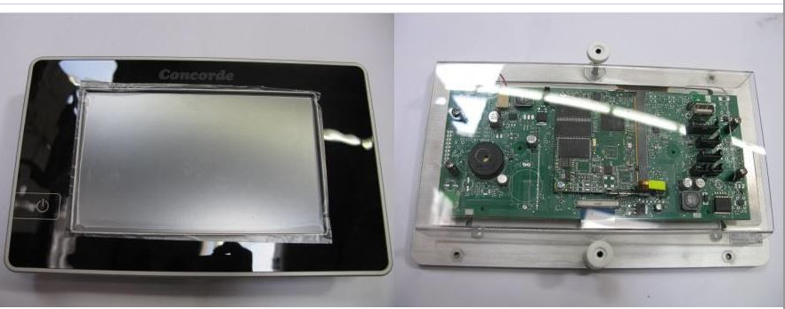 Touch control panel mit farbdisplay, 7" pc 770-co