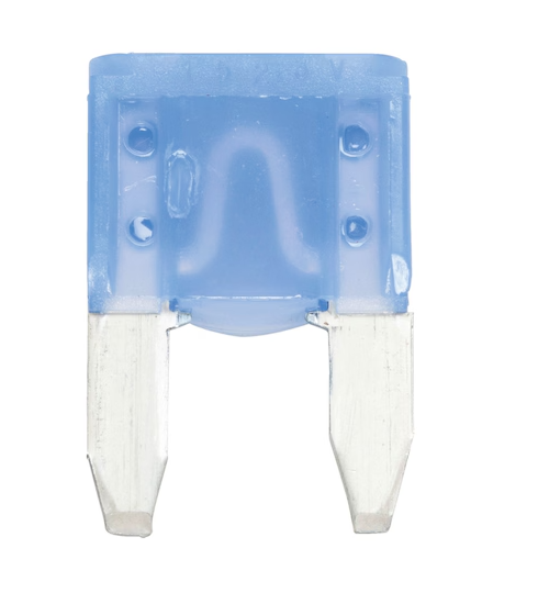 STEEKZEKERING-MINI-ZILVER-BLAUW-15A