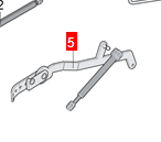 Openingsmechanisme voor bedframe 2747099