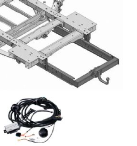 trekhaak + kabelset chausson 6040