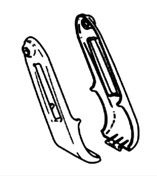 Thule Elite G2 hinge covers black (1l+1r)
