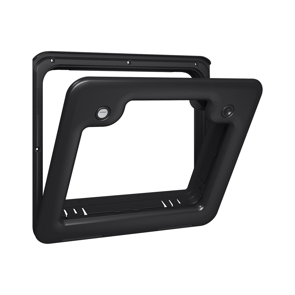 Deur model 3 zwart tbv cassette thetford