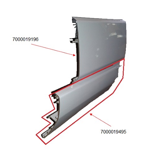 Onderdeel rok bcd 2018 1m