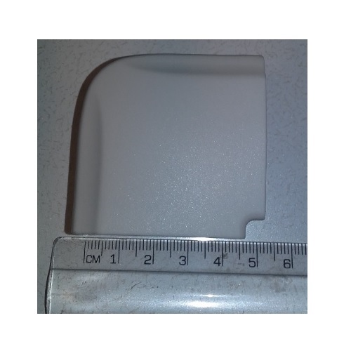 Hoekstukje kader horrex grijs 50mm