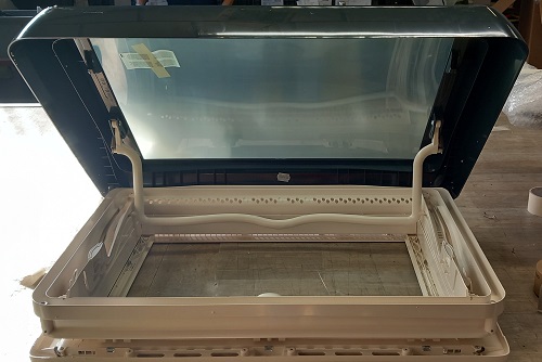 midi heki dakluik 700 x 500 + 2 bevestiginssets