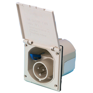 Inbouwdoos p17 man zwart