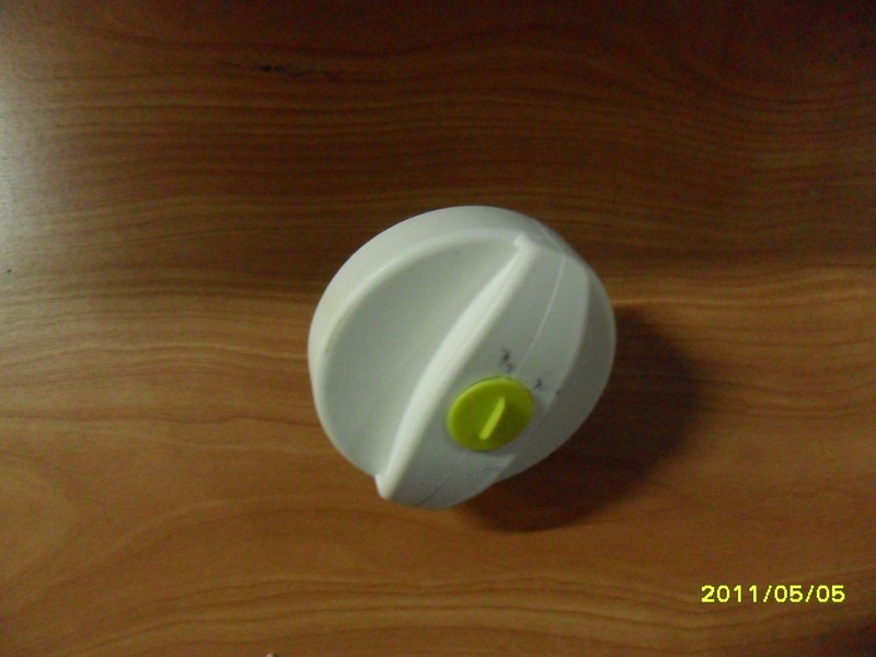 Waterdop wit zonder slot cilinder 