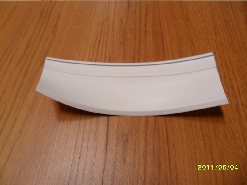 Onderleg rubber wit rimor per meter