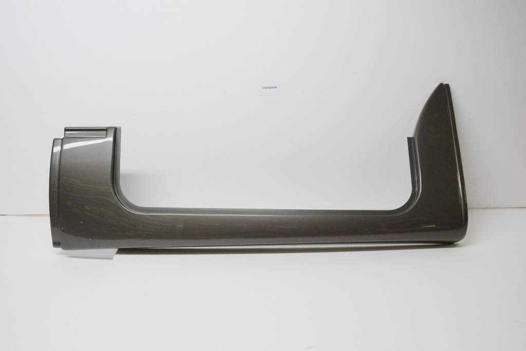 Rok links achter garage 900mm europeo kleur donkergrijs