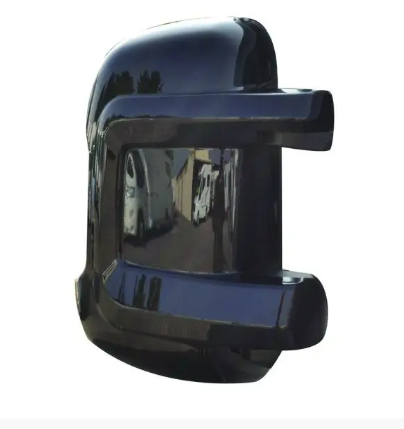 HTD spiegel beschermkap zwart ducato korte arm 2st