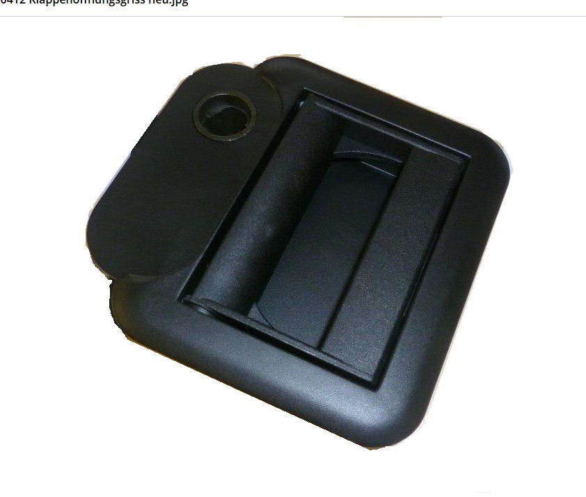 Outside locking for garage smart