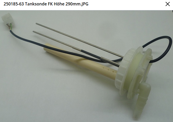 Tanksonde wc Charisma vnf 2007 505731F 290mm
