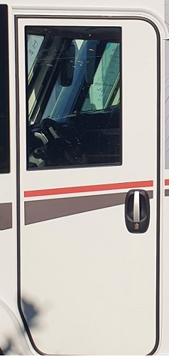 Deur chauffeur greystal 2 punten