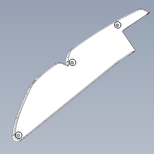 eindstuk rokstuk rechts F1 2018