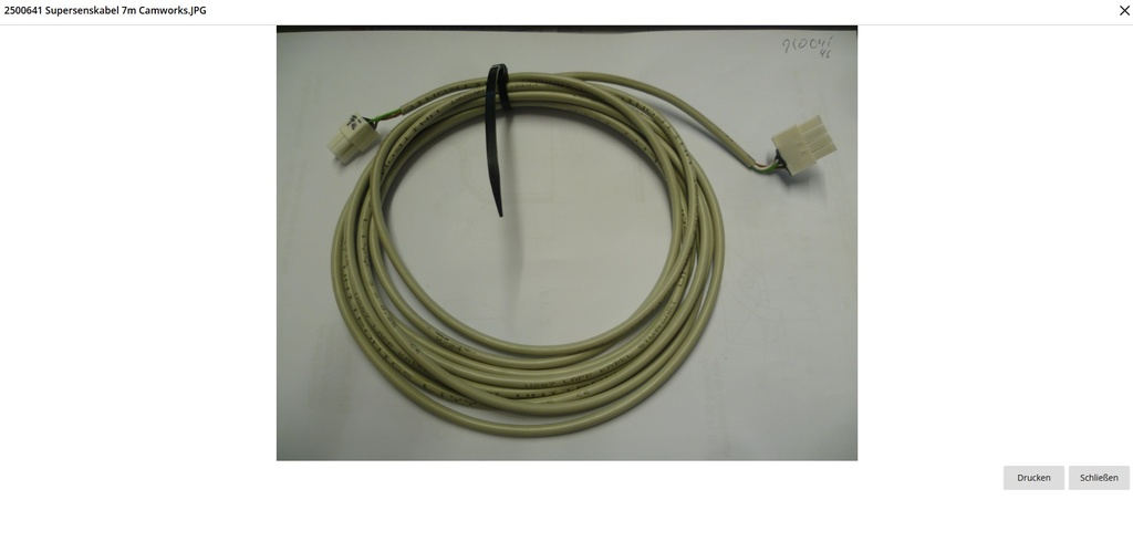 Kabel voor tanksonde supersense 7meter