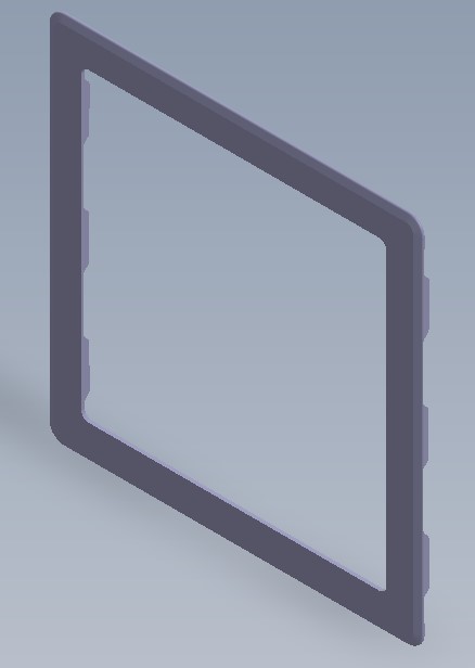 MPK Adapterframe 40x40 Ducato Dak Crème